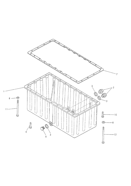 LUB.OIL SUMP (4T95LE-GB) LUB.OIL SUMP (4T95LE-GB)