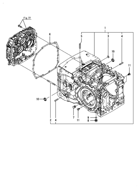TRANSMISSION CASE (YT359Y)