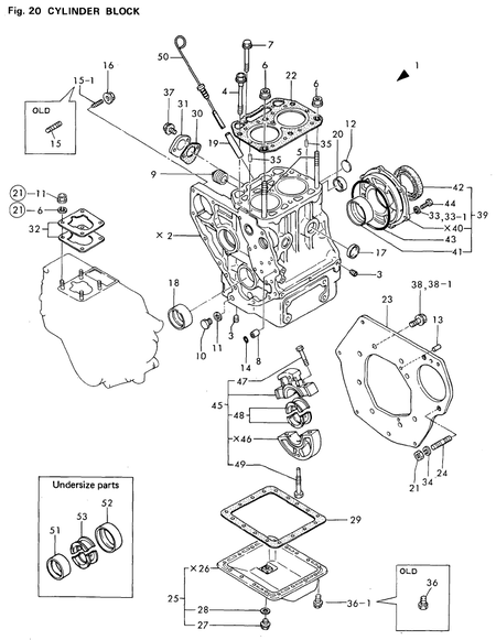 CYLINDER BLOCK (2T75U-N)