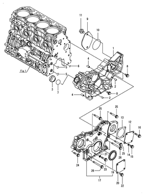 GEAR HOUSING (4TNV86CT-DWZ) GEAR HOUSING (4TNV86CT-DWZ)