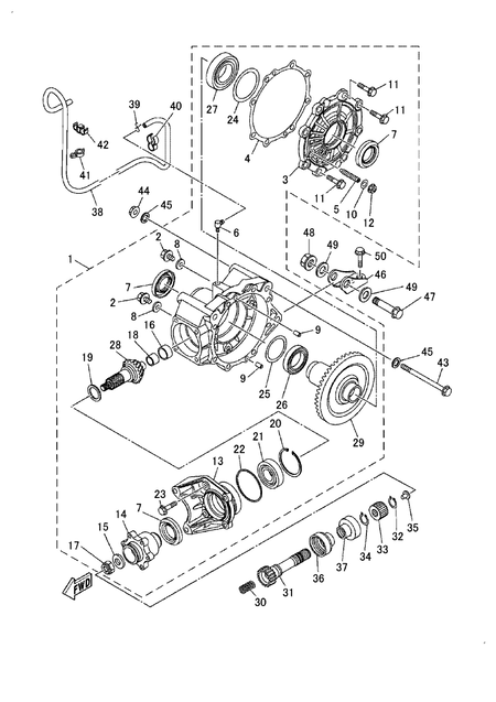 DRIVE SHAFT (YU700GMP)