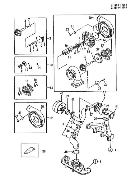 TURBO-CHARGER (4T112TL-GN) TURBO-CHARGER (4T112TL-GN)