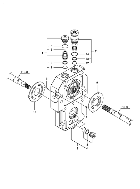 CENTER CASE (SC2450(YANMAR))