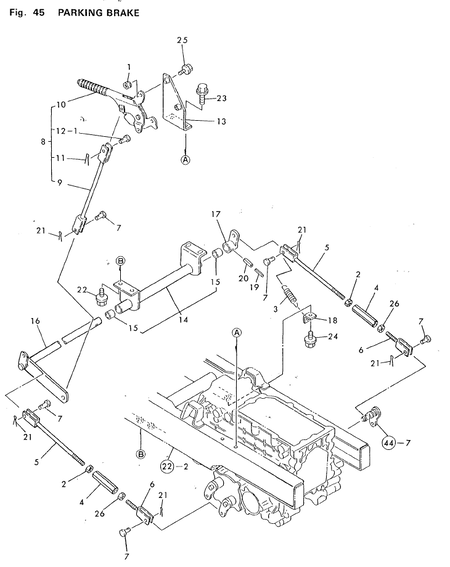 PARKING BRAKE (YM200-HK)