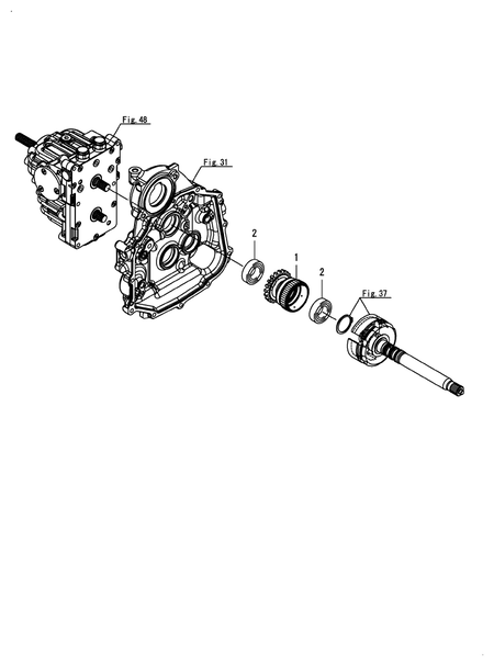 P.T.O. DRIVE GEAR (SA324)