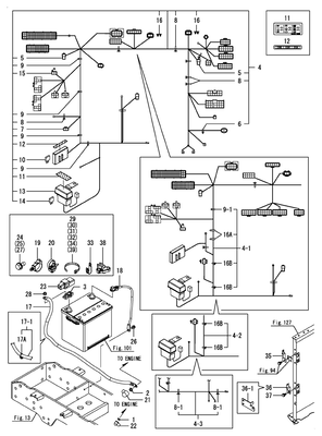WIRE HARNESS(ENGINE)(CABIN) (YT235Y)