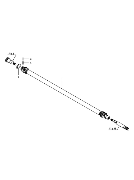PROPELLER SHAFT (SA425)