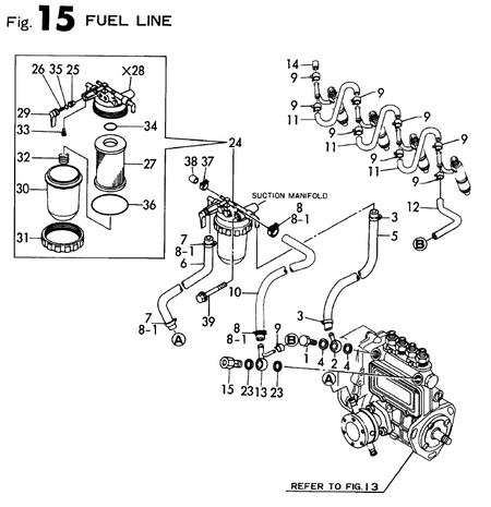 FUEL LINE (4TN84TE-RNS)