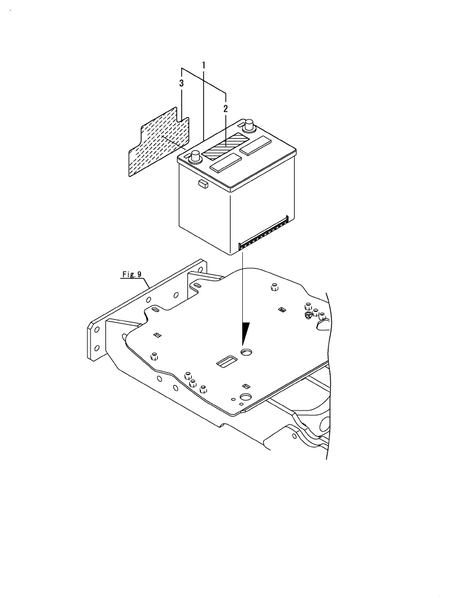 BATTERY (EX450(YANMAR))