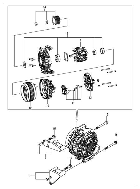 GENERATOR (4TN107FHT-2SSHA)