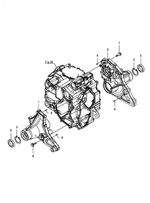REAR AXLE HOUSING (SA221)