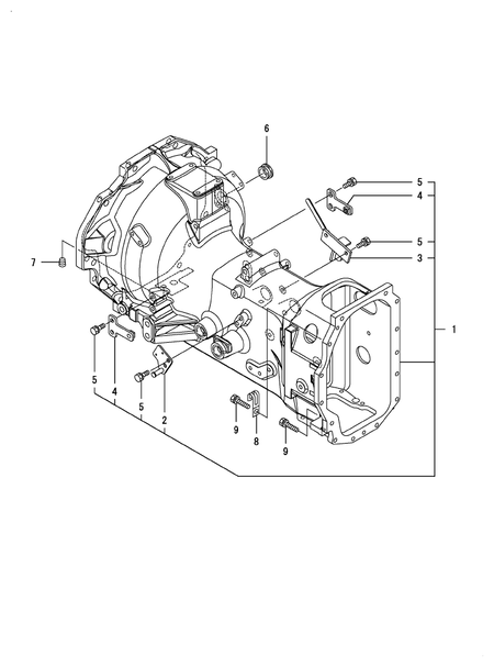 CLUTCH HOUSING (SX3100(CCY))