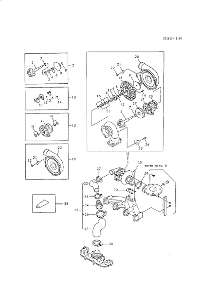 TURBOCHARGER (4T112TL-P)