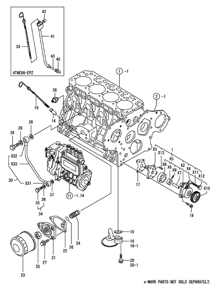LUB.OIL SYSTEM (4TNE88-EPZ) LUB.OIL SYSTEM (4TNE88-EPZ)