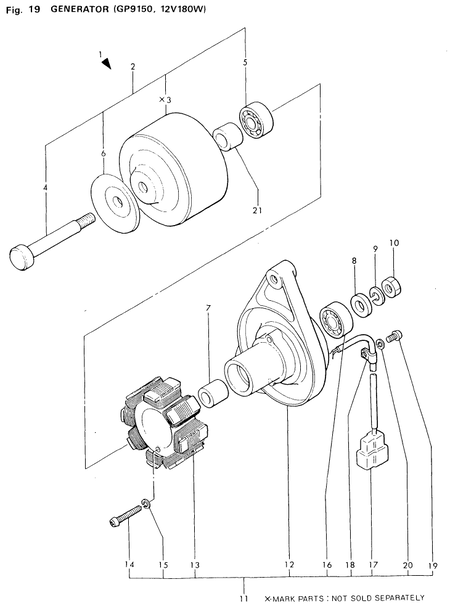 GENERATOR (2T75U-NP)