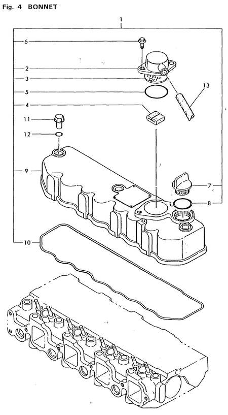 BONNET (4TNA78E-RDWF) BONNET (4TNA78E-RDWF)