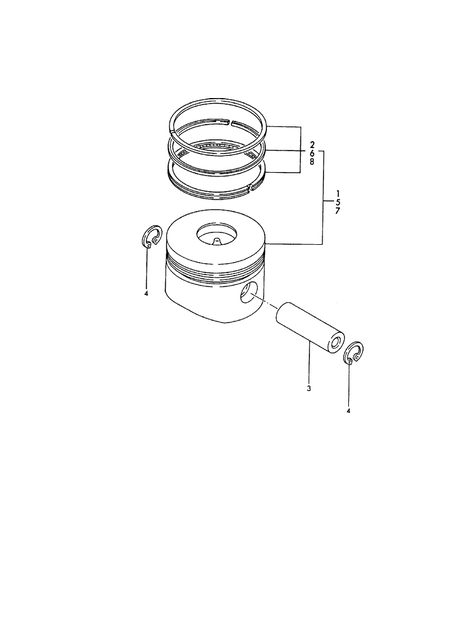 PISTON (YDP4E) PISTON (YDP4E)