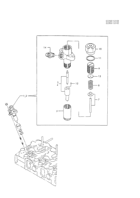 FUEL INJECTION VALVE (4T112TL-P)