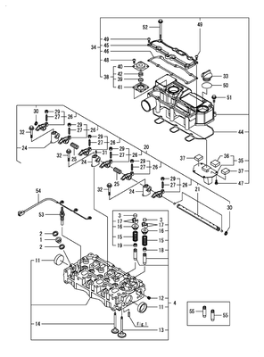 CYLINDER HEAD & BONNET (TNM) CYLINDER HEAD & BONNET (TNM)