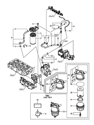 FUEL PIPE (3TNV88C-DYEM) FUEL PIPE (3TNV88C-DYEM)