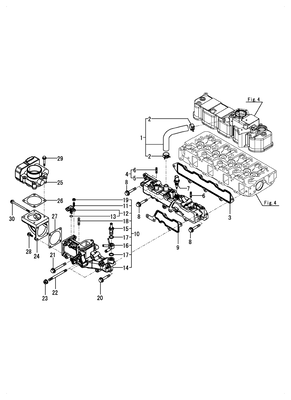 SUCTION MANIFOLD (4TNV88C-XKITL)
