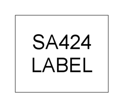 LABEL (SA424)