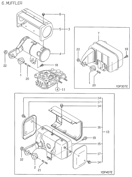 MUFFLER (L40AE-DP2T)