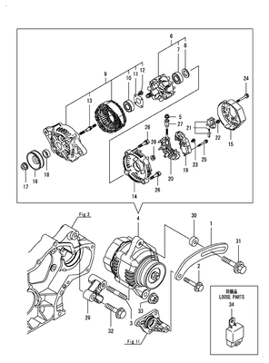 GENERATOR (3TNV88C-DYEM) GENERATOR (3TNV88C-DYEM)