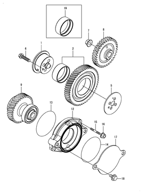 DRIVING GEAR (4TN107FTT-1SYA2) DRIVING GEAR (4TN107FTT-1SYA2)