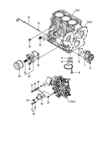 LUB. OIL SYSTEM (3TNV88F-EPMT)