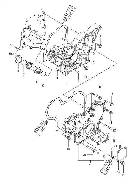GEAR HOUSING (3TNV88C-DDT) GEAR HOUSING (3TNV88C-DDT)
