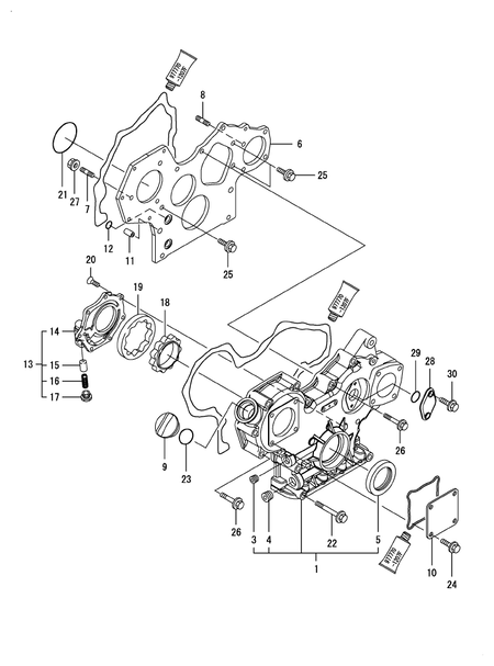 GEAR HOUSING (3TNV88-XRE1)
