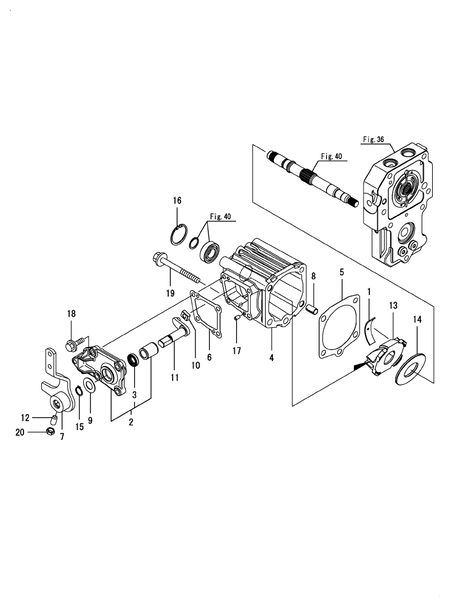 MOTOR CASE (SC2450(YANMAR))