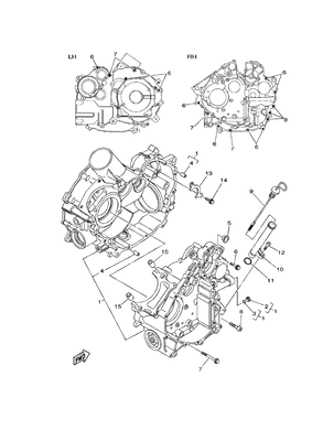 CRANKCASE (YU700G(2018US)) CRANKCASE (YU700G(2018US))