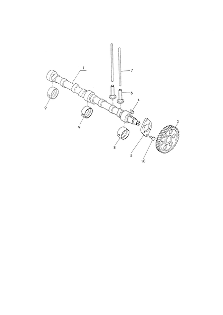 CAMSHAFT (4T95LE-GB) CAMSHAFT (4T95LE-GB)
