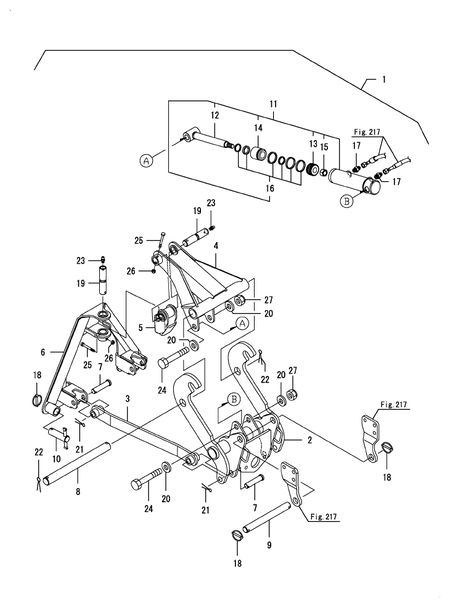 FRONT HITCH(1) (YT235Y)