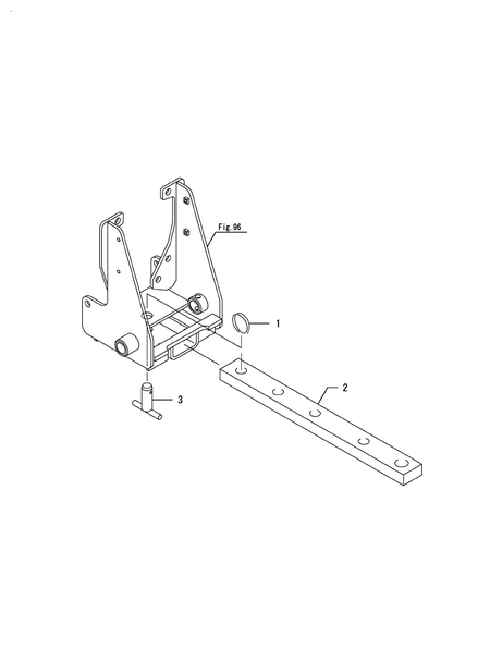 DRAWBAR HITCH (SX3100(CCY))