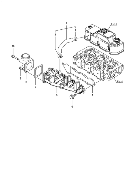 SUCTION MANIFOLD (3TNV88F-ESHYB) SUCTION MANIFOLD (3TNV88F-ESHYB)