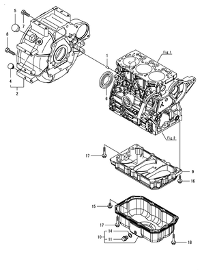 FLYWHEEL HOUSING & OIL SUMP (TNV) FLYWHEEL HOUSING & OIL SUMP (TNV)