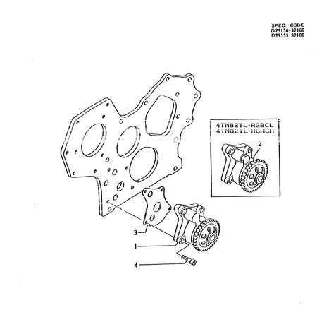LUB. OIL PUMP (4TN82TL-RGB)