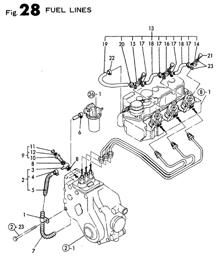 FUEL LINES (3T72HA-A)