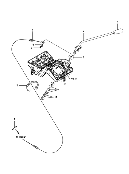 ACCEL LEVER (SC2450(YANMAR))