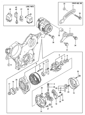 GENERATOR (3TNV70-GGE) GENERATOR (3TNV70-GGE)