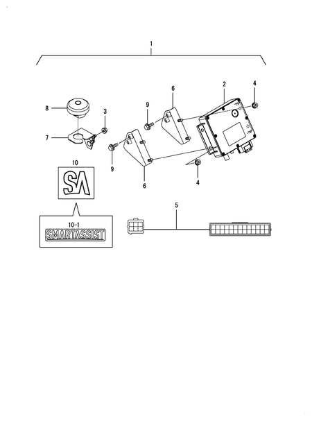 CONTROLLER(SA-R)(CABIN) (YT359Y)