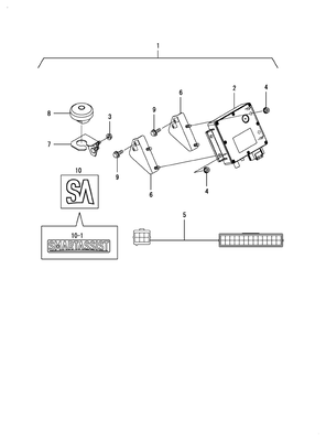 CONTROLLER(SA-R)(CABIN) (YT359Y)