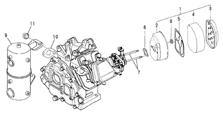AIR CLEANER & MUFFLER (YEU2400)