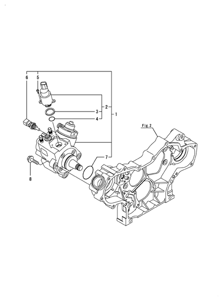 FUEL SUPPLY PUMP (3TNV88C-DKTF)