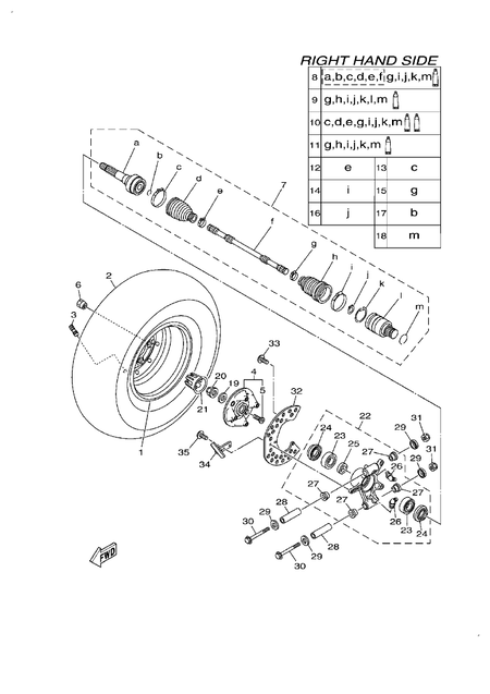 REAR WHEEL 2 (YU700G-RD(2022US))