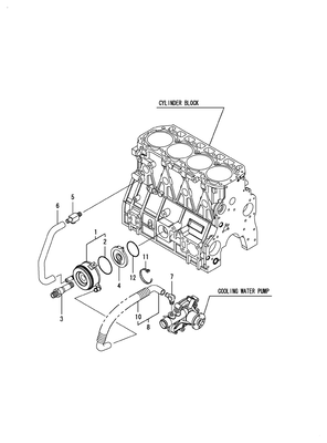 OIL COOLER (4TNV98T-NSA) OIL COOLER (4TNV98T-NSA)