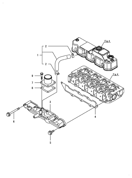 SUCTION MANIFOLD (4TNV88-XKITL)